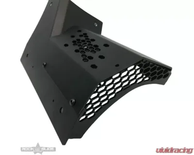 Rock Slide Engineering Lower Larger Cowl LED Light Pod Brackets and Upper Bar Brackets Jeep Gladiator | Wrangler 2021+ - AC-WS-211-JL