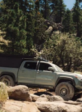 Rock Slide Engineering Rock Sliders Black Powdercoat Steel Toyota Tacoma 2005-2023                                     - BD-SL-100-TACO - Image 2