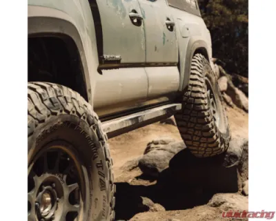 Rock Slide Engineering Rock Sliders Black Powdercoat Steel Toyota Tacoma 2005-2023 - BD-SL-100-TACO