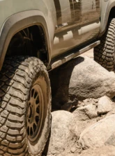 Rock Slide Engineering Rock Sliders Black Powdercoat Steel Toyota Tacoma 2005-2023                                     - BD-SL-100-TACO - Image 7