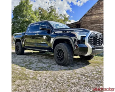 Rock Slide Engineering Rock Sliders Black Powdercoat Steel Toyota Tundra 2022-2024 - BD-SL-100-TUN