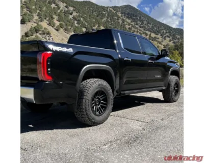 Rock Slide Engineering Rock Sliders Black Powdercoat Steel Toyota Tundra 2022-2024 - BD-SL-100-TUN
