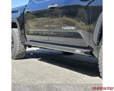 Rock Slide Engineering Rock Sliders Black Powdercoat Steel Toyota Tundra 2022-2024 - BD-SL-100-TUN