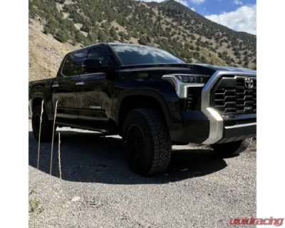 Rock Slide Engineering Rock Sliders Black Powdercoat Steel Toyota Tundra 2022-2024 - BD-SL-100-TUN