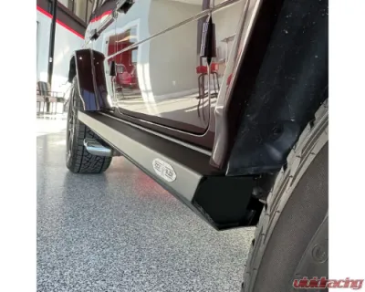 Rock Slide Engineering Step Sliders Drivers Side Mercedes-Benz G-Class 4 Door 2019+ - BD-SS-300-GWGD