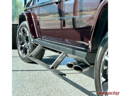 Rock Slide Engineering Step Sliders Drivers Side Mercedes-Benz G-Class 4 Door 2019+ - BD-SS-300-GWGD