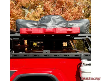 Rock Slide Engineering Flip Up Sides Overland Rack Jeep Gladiator 2020-2023 - RK-102-JT1