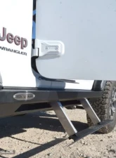 Rock Slide Engineering Side Step Sliders Passenger Side Sub Part Jeep Wrangler JL 4 Door 2024                                     - BD-SS-301-JL2P - Image 2