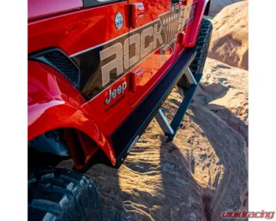 Rock Slide Engineering Side Step Sliders Drivers Side Sub Part Jeep Wrangler JL 4 Door 2024 - BD-SS-301-JL4D