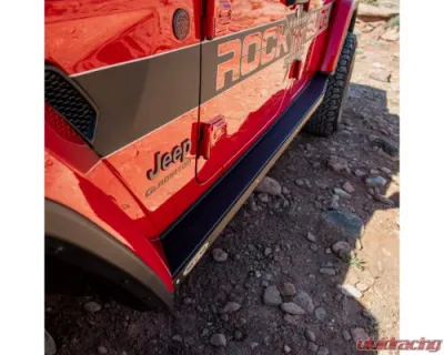 Rock Slide Engineering Side Step Sliders Extensions Sub Part Jeep Gladiator JT 2024 - BD-SS-301-JT4E