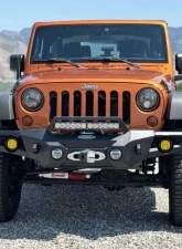 Rock Slide Engineering Big Sky Aluminum Mid Front Bumper Jeep Wrangler JK 2007-2018                                     - FB-F-300-JK - Image 6