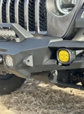 Rock Slide Engineering Mid Front Bumper With Winch Plate Jeep Wrangler JL 2018-2025 | Jeep Gladiator 2020-2025                                     - FB-F-300-JL - Image 6