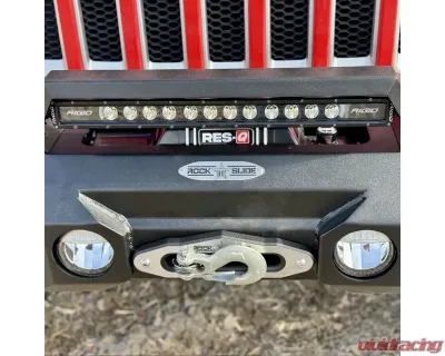 Rock Slide Engineering Mid Front Bumper With Winch Plate Jeep Wrangler JL 2018-2025 | Jeep Gladiator 2020-2025 - FB-F-300-JL