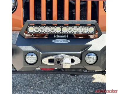 Rock Slide Engineering Big Sky Aluminum Stubby Front Bumper Jeep Wrangler JK 2007-2018 - FB-S-300-JK