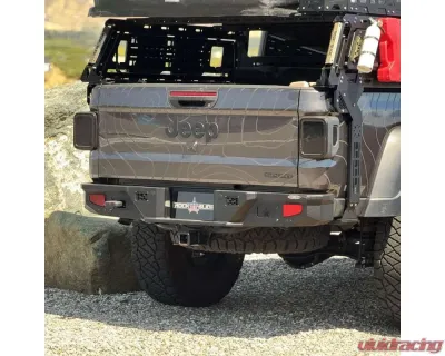 Rock Slide Engineering Appalachian Steel Full Rear Bumper Jeep Gladiator JT 2020 - RB-F-101-JT