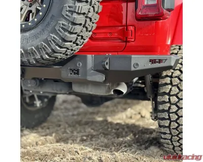 Rock Slide Engineering Aluminum Full Rear Bumper Jeep Wrangler JL 2018-2025 - RB-F-300-JL
