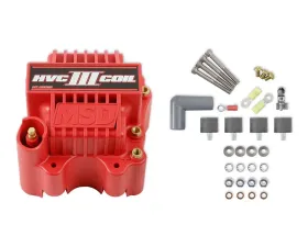 MSD Ignition Coil - HVC-3 Series - Red