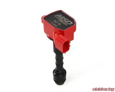 MSD Ignition Coil - Blaster Series - Fits Nissan/Infiniti 3.5L - Red - 6-Pack - 82796