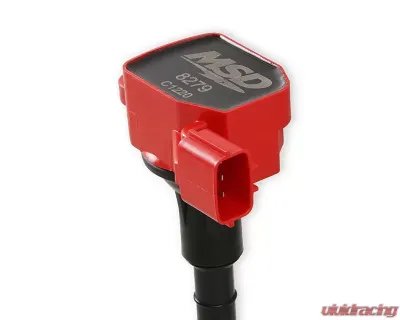 MSD Ignition Coil - Blaster Series - Fits Nissan/Infiniti 3.5L - Red - 6-Pack - 82796