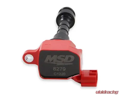 MSD Ignition Coil - Blaster Series - Fits Nissan/Infiniti 3.5L - Red - 6-Pack - 82796