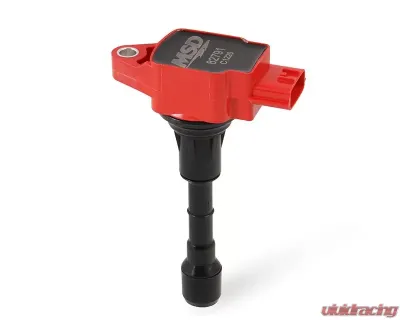 MSD Ignition Coil - Blaster Series - Fits Nissan/Infiniti 3.5L - Red - 6-Pack - 827916