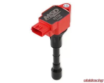 MSD Ignition Coil - Blaster Series - Fits Nissan/Infiniti 3.7L - Red - 82794