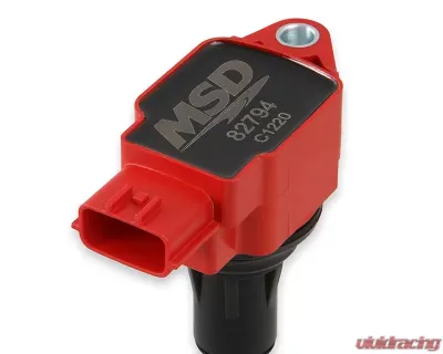 MSD Ignition Coil - Blaster Series - Fits Nissan/Infiniti 3.7L - Red - 82794