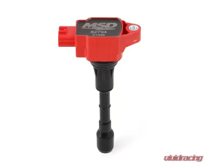 MSD Ignition Coil - Blaster Series - Fits Nissan/Infiniti 3.7L - Red - 82794