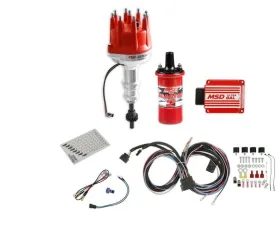 MSD SBF V8 Pro-Billet Ignition Bundle