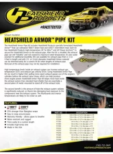 Heatshield Products Armor Pipe Kit 2-1/2 Inch Pipe x 2 Foot                                     - 172252 - Image 3