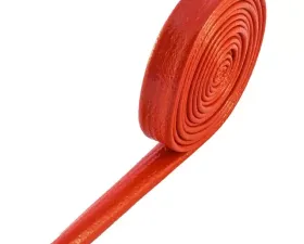 Heatshield Products HP Fire Shield Sleeve Red 1/2 Inch ID X 10 Foot Roll