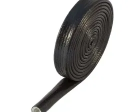 Heatshield Products HP Fire Shield Sleeve Black 1/2 Inch ID X 10 Foot Roll
