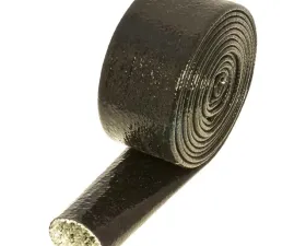 Heatshield Products HP Fire Shield Sleeve Black 1-1/2 Inch ID X 10 Foot Roll
