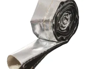 Heatshield Products Thermaflect Heat Shield Sleeve 1-1/4 Inch ID X 3 Foot Hook & Loop Seam