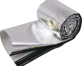 Heatshield Products Thermaflect Heat Shield Sleeve 2 Inch ID X 3 Foot Hook & Loop Seam