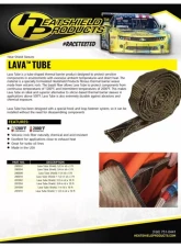Heatshield Products Lava Tube Heat Shield 1/2-In ID X 3 Foot                                     - 280002 - Image 2