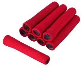 Heatshield Products Insul-Boot Spark Plug Boot Heat Socks 1 Inch ID X 6 Inch 8 Pack Red