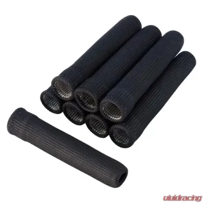 Heatshield Products Insul-Boot Spark Plug Boot Heat Socks 1 Inch ID X 6 Inch 8 Pack Black - 400804