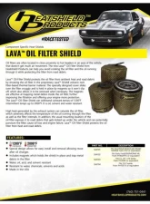 Heatshield Products Lava Oil Filter Heat Shield Ford Mod Motor                                     - 504701 - Image 2