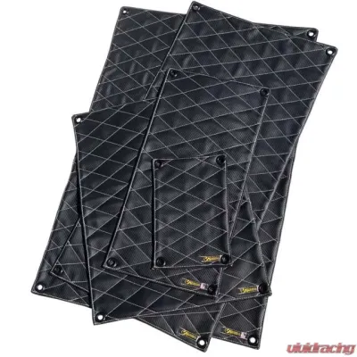 Heatshield Products Stealth Floor Shield 1/4 X 8 X 12 Inch W/Gommets - 914002