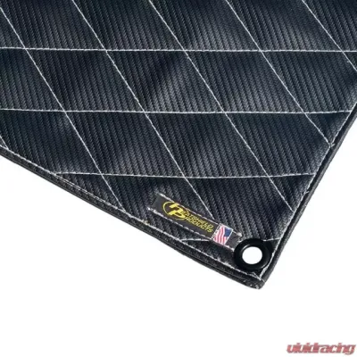 Heatshield Products Stealth Floor Shield 1/4 X 12 X 24 Inch W/Gommets - 914005