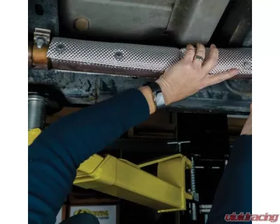 Heatshield Products 4-in Exh. Pipes x 1 ft Long Armor Pipe Kit - 172401