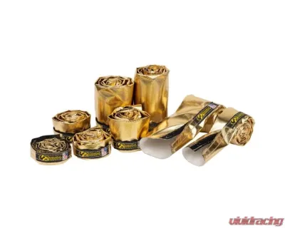 Heatshield Products 3/4" id x 3 ft Cold Gold Heat Shield Sleeve w/ Hook/Loop - 244034