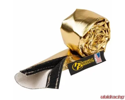 Heatshield Products 3/4" id x 3 ft Cold Gold Heat Shield Sleeve w/ Hook/Loop - 244034