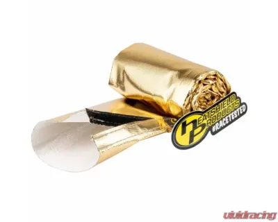 Heatshield Products 3/4" id x 3 ft Cold Gold Heat Shield Sleeve w/ Hook/Loop - 244034
