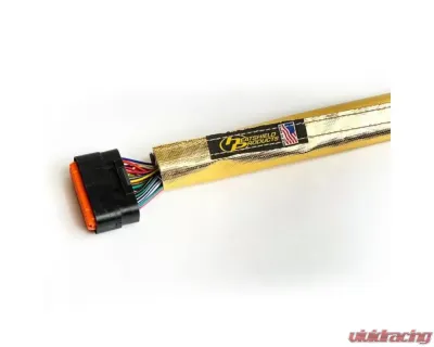 Heatshield Products 3/4" id x 3 ft Cold Gold Heat Shield Sleeve w/ Hook/Loop - 244034