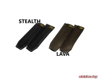 Heatshield Products 1-in id x 6 in (x8) Stealth Black Pro-Boot Shield Spark Plug Protector - 400148