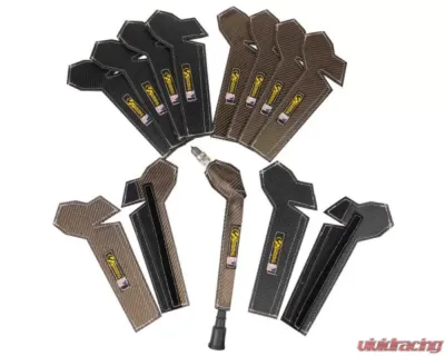 Heatshield Products 1-in id x 6 in (x8) Stealth Black Pro-Boot Shield Spark Plug Protector - 400148