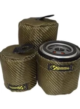 Heatshield Products 3.675 id x 3.125 in Tall Lava Oil Filter Heat Shield Subaru | Nissan | Honda                                     - 504725 - Image 3