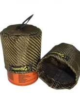 Heatshield Products 3.675 id x 3.125 in Tall Lava Oil Filter Heat Shield Subaru | Nissan | Honda                                     - 504725 - Image 2